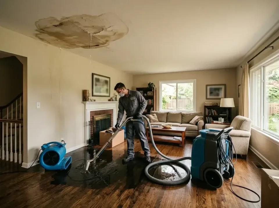 attic-pipe-burst-ceiling-drip-008 — frequently asked questions, Water Damage Restoration & Carpet Care in Kings Park, NY